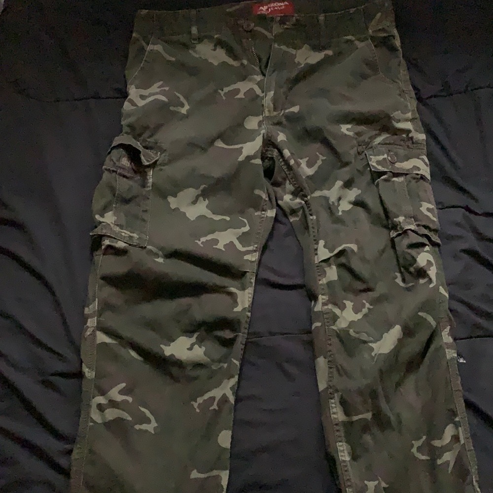 Mens Arizona Camouflage cargo pants- 34 x 30